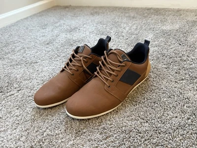 Sapato Oxford ALDO Marrom e Azul Marinho Tamanho 8 Excelente Estado - Imagem 1 de 4