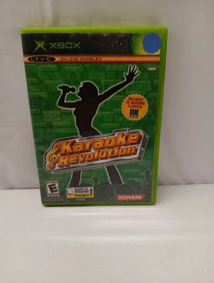 Xbox Live Konami Karaoke Revolution Video Game 2003 - Missing Manual - Image 1 of 4