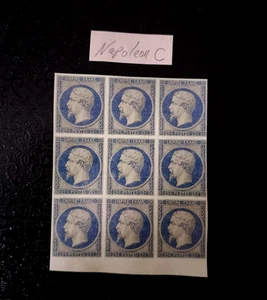 ~~ FRANKREICH PROOFS EXPERIMENT FARBEN DRUCK / ESSAI / NAPOLEON C - Bild 1 von 2