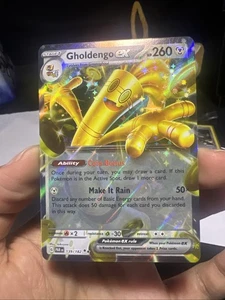 Pokémon TCG Gholdengo EX-139/182-SV04: Paradox Rift Double Rare Holo Card - Picture 1 of 2