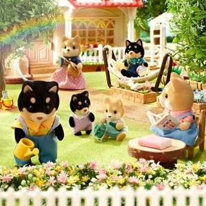 Sylvanian Families Shiba Inu Dog Family Calico Critters 20181213 6 piezas/1 paquete - Imagen 1 de 3