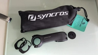 Syncros RR2.0 Handlebar Stem 100mm road bike 2x shaped headset spacers & top cap - Image 1 of 4