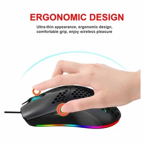 ✈Wired Gaming Keyboard And Mouse Set RGB Backlit 6400 Moving Speed For PC - Picture 1 of 12