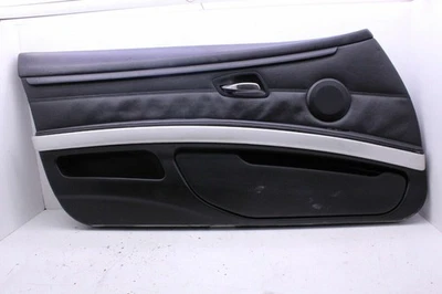 2008-2013 BMW 328i 335i M3 Left Front Door Panel Black OEM Used Foto 1 de 4