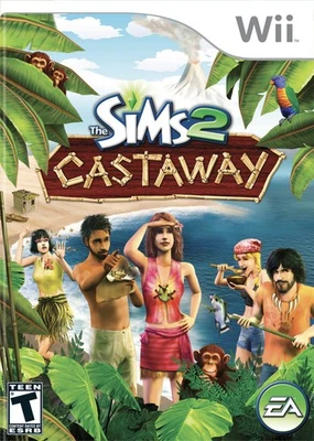 The Sims 2: Castaway (Nintendo Wii) Complete CIB! Disc Near Mint Tested! - Image 1 of 3