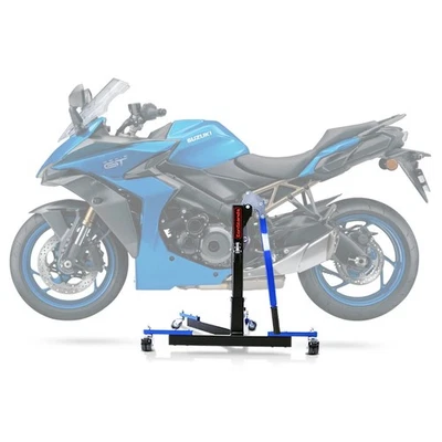 Bequille d'atelier Centrale CS Power Evo pour Suzuki GSX-S 1000 GT 22-24 bleu - Photo 1/4