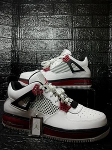 2009 Nike Air Jordan Fusion 4 AJF4 Fire Red (364342-161) Casual Sneakers Sz M/13 - Picture 1 of 12