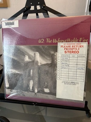 U2 The Unforgettable Fire LP Vinyl 12" Original 1984 Record BBC Archives Release - Image 1 of 4