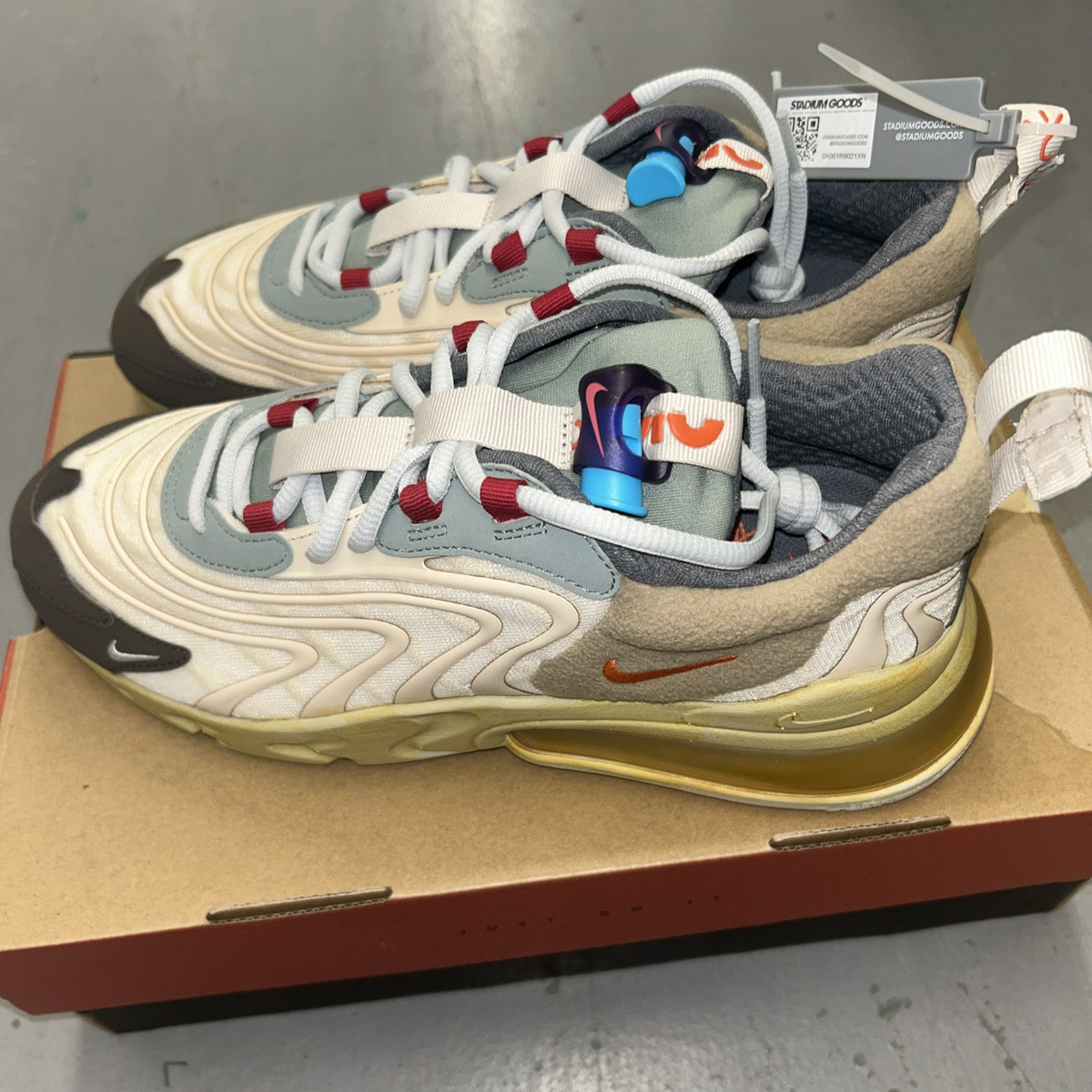 Nike Travis Scott x Air Max 270 React ENG Cactus Trails for Nike Travis Scott x Air Max 270 React ENG Cactus Trails for