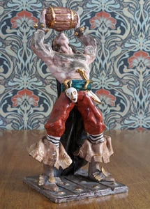 Rare 20th Century Italian Porcelain Pirate Sculpture Figure Cantagalli Antique - Picture 1 of 15