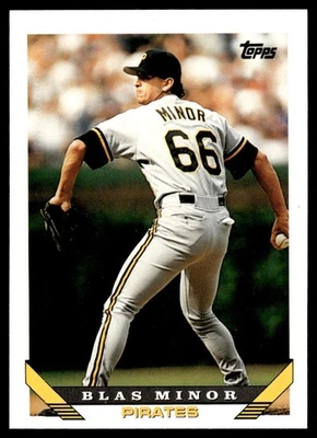 1993 Topps Traded Blas Minor #82T - Image 1 of 2