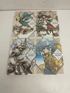 Hexenhut Atelier von Kamome Shirahama Bände 1-4 Manga [Englisch] Kodansha - Bild 1 von 5