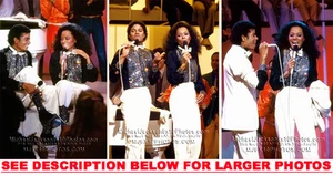 MICHAEL JACKSON 1981 w DIANA ROSSontv 3xRARE8x10 PHOTOS - Bild 1 von 1