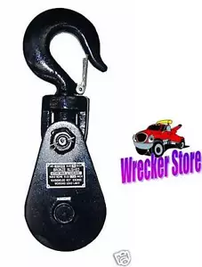 8 TON SNATCH BLOCK, 6" SHEAVE - WRECKER TOW TRUCK, CRANE EQUIPMENT, WINCH, CABLE - Picture 1 of 1