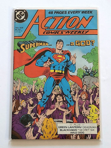 1988 DC ACTION COMICS WEEKLY SUPERMAN #606 COMIC BOOK | eBay