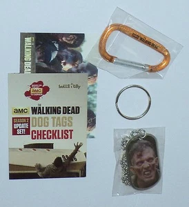 The Walking Dead Update Dog Tag Zombie "Walker" #24 of 24 - Picture 1 of 1