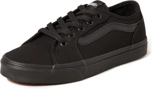 Vans Women's Filmore Canvas All Black Sneaker Uk Size 3 - Picture 1 of 2