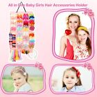 Wall Hanging Hair Bows Holder Felt Hair Accessory Hanger Bags  Kids Girl Women