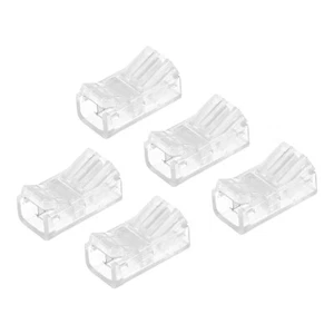 LED Strip Connector 2 Pin, 8mm LED Connectors for Strip Lights 5pcs - Picture 1 of 4