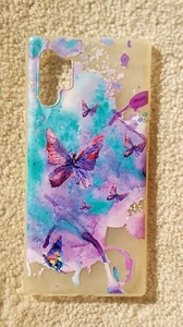 Pastell Aquarell Schmetterling Hülle für Samsung Galaxy Note 10 Plus - Bild 1 von 5