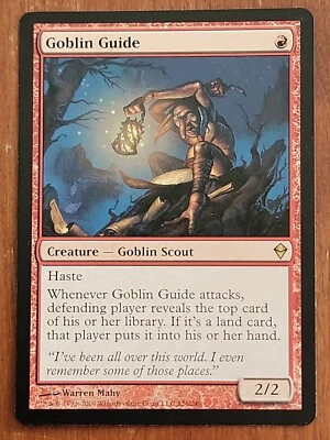 MTG Goblin Guide Zendikar 126/249 Regular Rare - Image 1 of 2