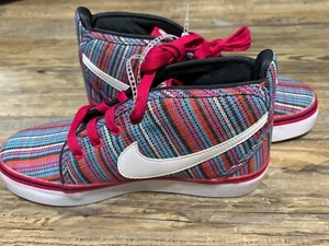 NWOB Woman's Nike Toki Multi Color Canvas Shoes - Picture 1 of 8