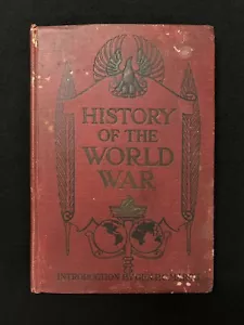 History of the World War SAMPLE Book WWI March & Beamish 1918 Salesman's - Imagen 1 de 6