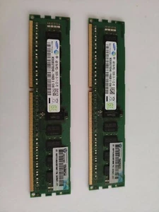 1 pair of HP 647647-071 HP 4GB 1RX4 PC3L 10600R *** Server memory only *** - Picture 1 of 5