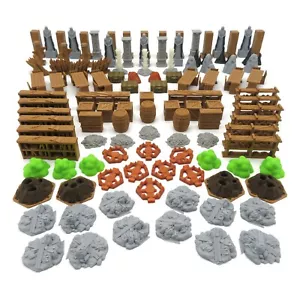FULL SCENERY PACK FOR JAWS OF THE LION - GLOOMHAVEN - 114 PIECES - Foto 1 di 8