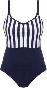 Fantasie Damen Badeanzug mit Bügel BH Gr.70G UK 32F Blau Einteiler Cote d Azur - Bild 1 von 8