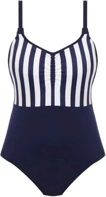 Fantasie SWIM Badeanzug mit Bügel BH Gr.75G UK 34F Blau Einteiler Cote d Azur - Bild 1 von 4