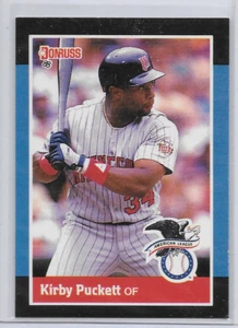 1988 Kirby Puckett Donruss Baseball Card #15 Minnesota Twins - Imagen 1 de 2