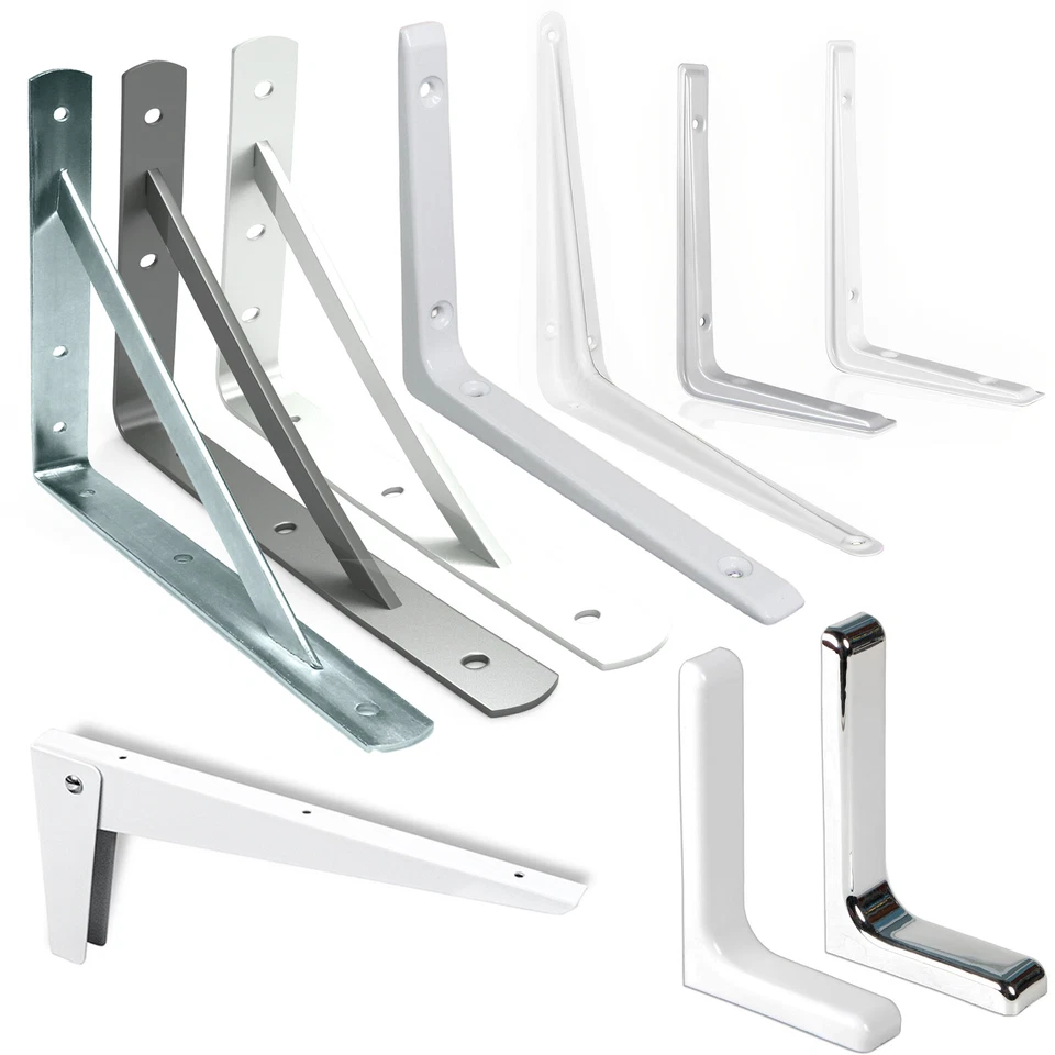 Regalträger Regalwinkel Schwerlastträger Regalbodenträger Halterung Wandregal - Bild 1 von 4