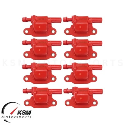 8x Accensione Bobine Per 05-15 Isuzu Ascender Npr HD/08-10 Hummer H2 H3 - Immagine 1 di 4