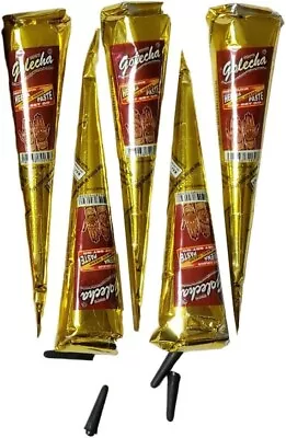 5 x Cône Golecha Neutre Classic 🌿25g de henné TARIF GROS Livraison Gratuite