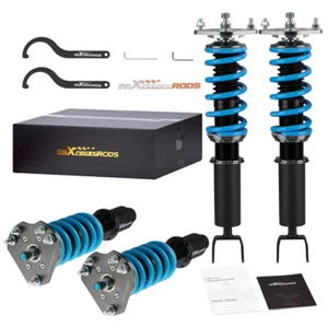 24 Way Adj. Damper Coilover Suspension Lowering Kit for Honda Prelude 1992-2001 - Picture 1 of 12
