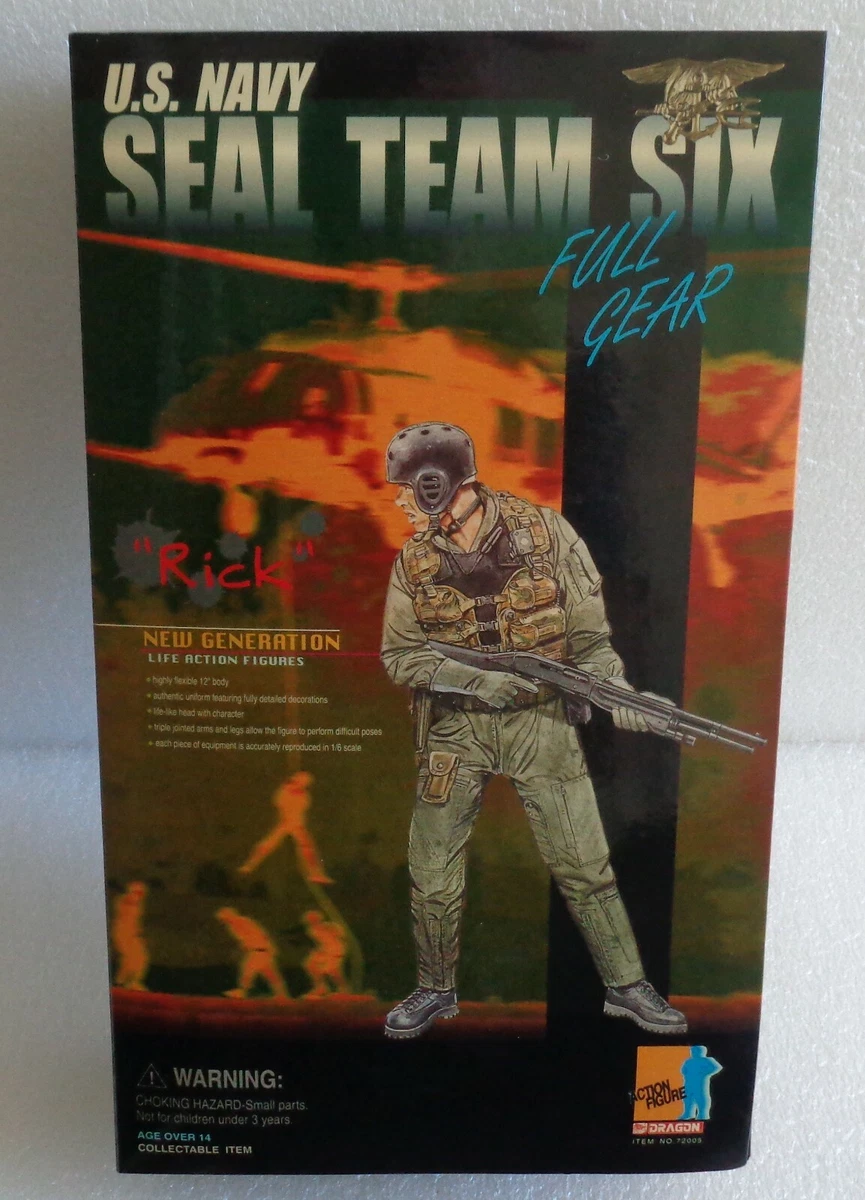ドラゴン社製 SEAL TEAM SIX Rick Amazon.com: 1/6 Scale Dragon