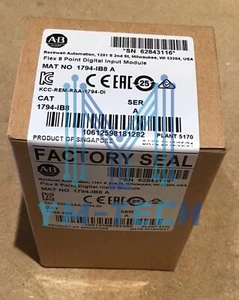 New Factory Sealed AB 1794-IB8 SER A FLEX 8 Point Digital Input Module 1794IB8 - Picture 1 of 1