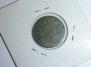 PARIS TOKEN - FRANCE - Early 1900's 50 centimes à consommer - Samp - C.232 - Picture 1 of 4