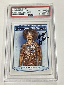 Tarjeta autografiada firmada por Sean O'Malley IP losada encapsulada PSA ADN certificado de autenticidad e - Imagen 1 de 2