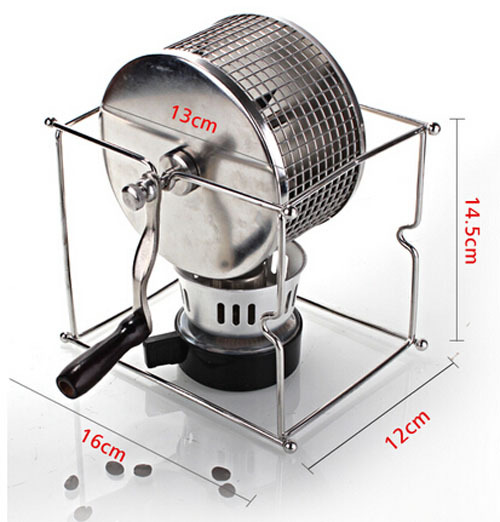 Handy Ceramic Coffee Roaster Pot Roasting Machine with PU Handle Kitchen DIY Photo Related
