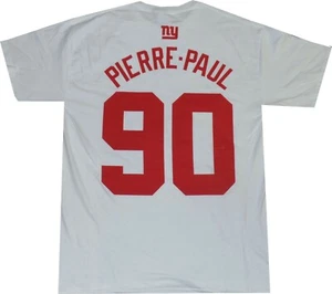 Camiseta de los New York Giants Jason Pierre Paul Super Bowl 46 Reebok Gildan Limpieza - Imagen 1 de 2