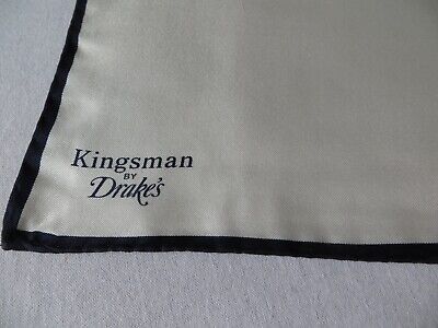 Drakes Kingsman Tasca In Seta Quadrata Made In England • 85.06€