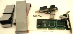 Vintage 1995 Multi-I/O Card with Goldstar Prime 2C Chip Wiretek MIO-286P2C-AA - Photo 1/9