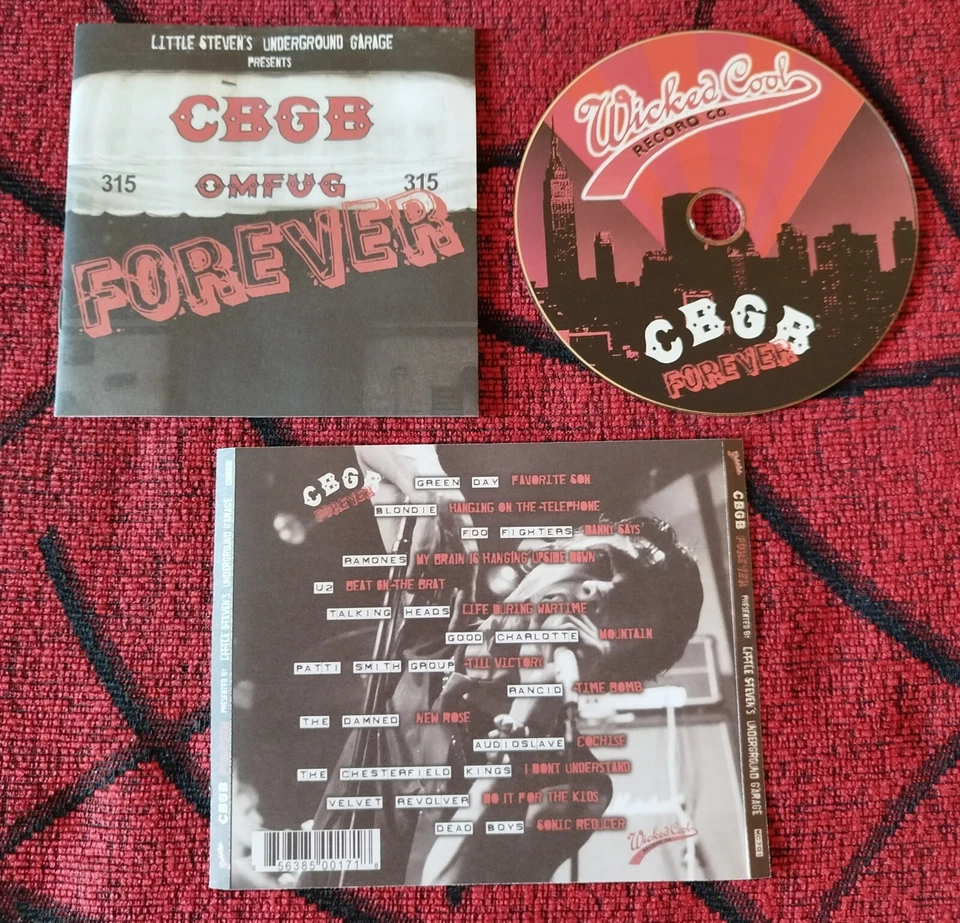 LITTLE STEVEN'S UNDERGROUND GARAGE PRESENTS CBGB FOREVER 2006 USA CD - Image 1 of 1