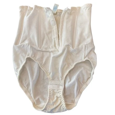 Faja modeladora Flexees vintage firme control del vientre prendas moldeadoras L 29-30 cintura alta Foto 1 de 4