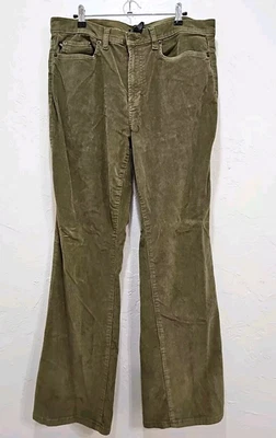 Polo Jeans co Ralph Lauren Pantalones Pana Para Mujer 14 Elástico Bota Pierna Elevación Alta Foto 1 de 4