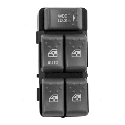 01-05 庞蒂亚克 Aztek SUV 司机前电源窗主开关杆 — 第 1/2 张图片