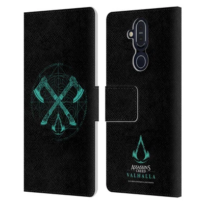 ASSASSIN'S CREED VALHALLA COMPOSITIONS LEATHER BOOK CASE FOR MICROSOFT PHONES - Image 1 of 4