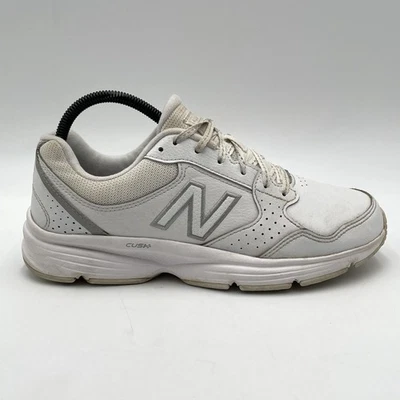 New Balance 411 Comfortride 女式 9 码运动鞋 WA411LW1 白色 — 第 1/4 张图片